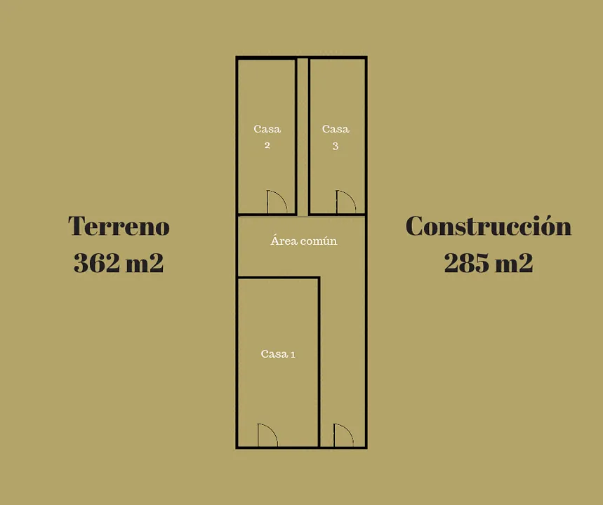Foto 2 de 3 CASAS EN UNA PROPIEDAD, A UNOS PASOS DEL PARIAN, PARA REMODELAR