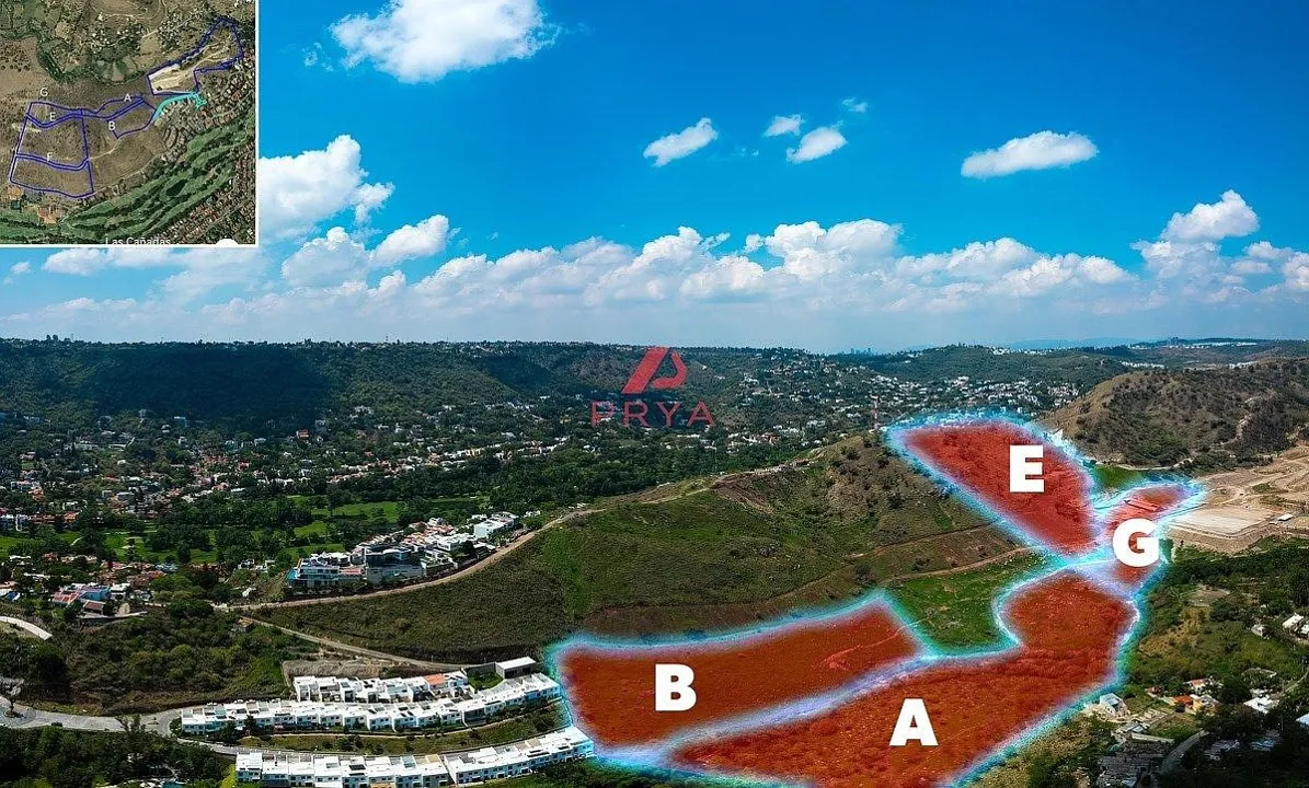 Foto 2 de Terreno en venta en Las Cañadas Zapopan con uso de suelo