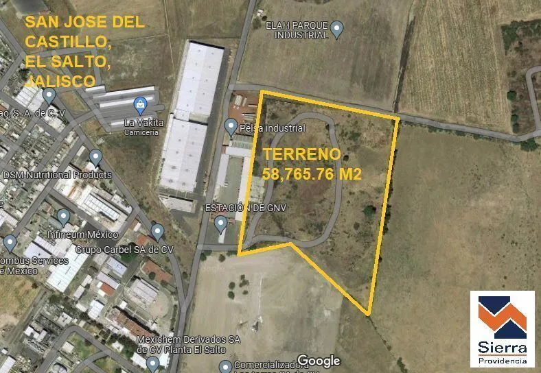 Terreno Industrial en Venta en El Salto - Camino a San Jose del Castillo