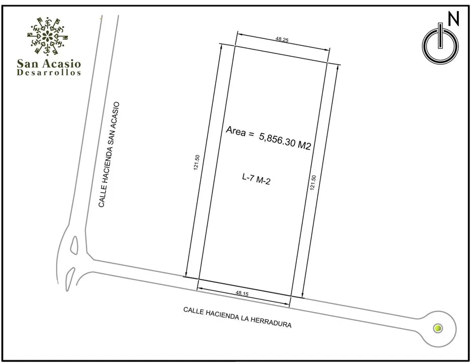 Foto 2 de TERRENO DE LUJO EN VENTA EN EL FRACCIONAMIENTO SAN ACASIO