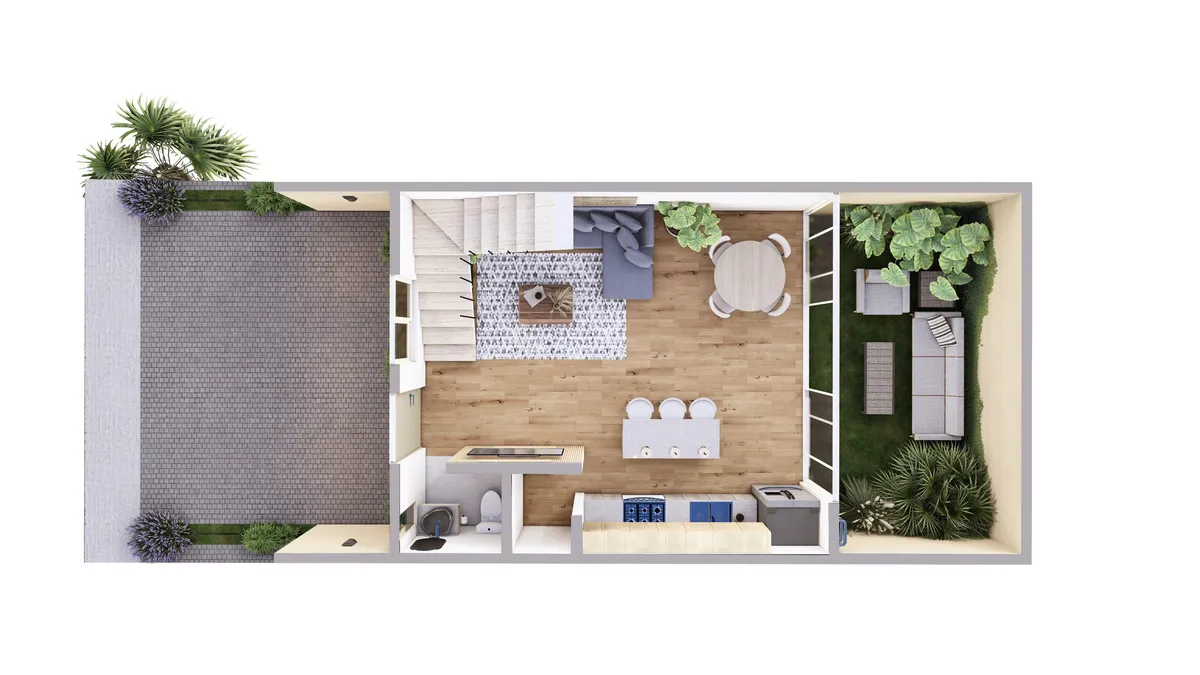 Foto 3 de Casa en Pre Venta en Madeira Residencial - Modelo Braganza