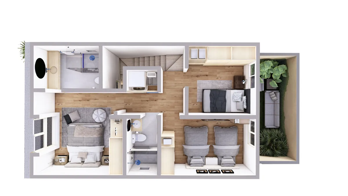 Foto 4 de Casa en Pre Venta en Madeira Residencial - Modelo Braganza