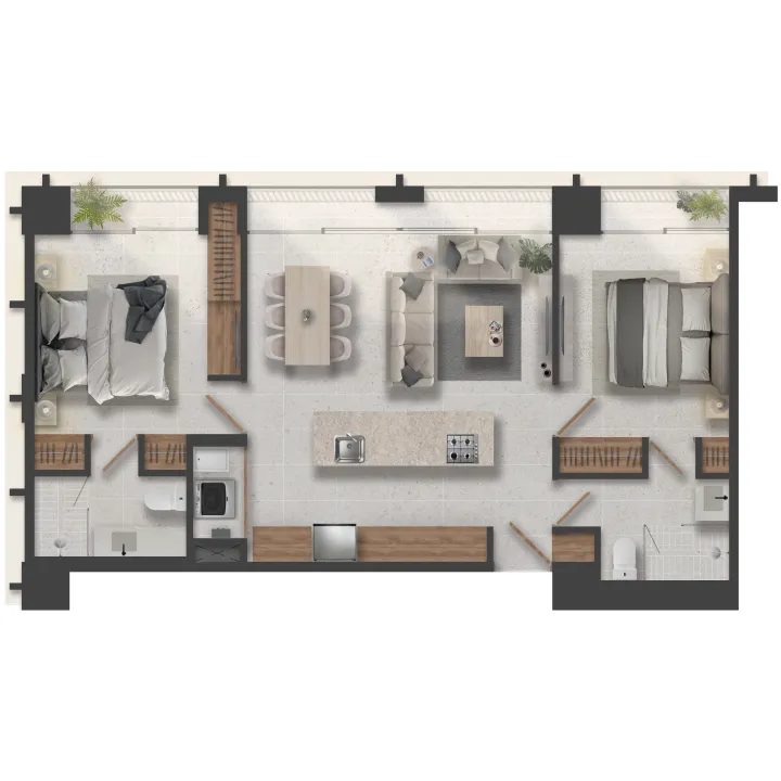 Foto 2 de DEPARTAMENTO EN VENTA EN ZAPOPAN JAL, COLONIA VIRREYES, LÍRICA