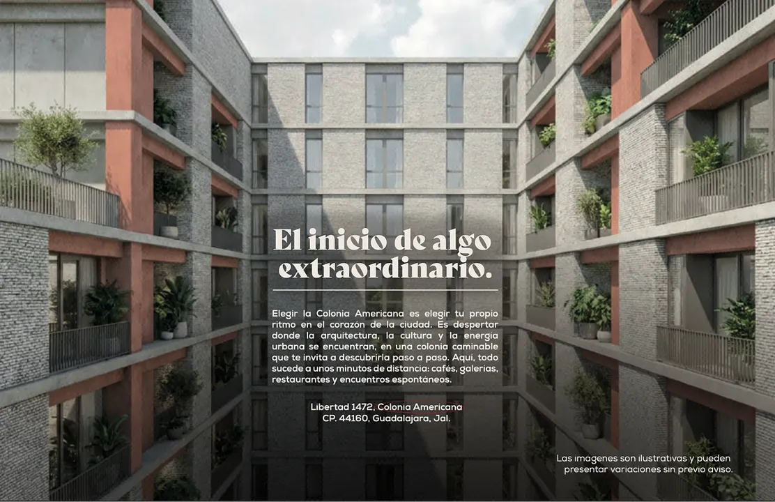 Foto 2 de DEPARTAMENTOS EN PREVENTA | COLONIA AMERICANA, GUADALAJARA, JALISCO