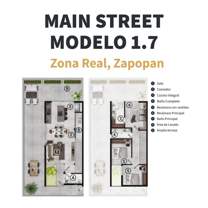 Foto 7 de Departamento en Preventa: Modelo Tipo 1  |Valle Real