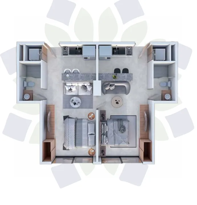 2 departamentos Zona Centro GDL-Ideal para  AIRBNBD 1 Escrituración