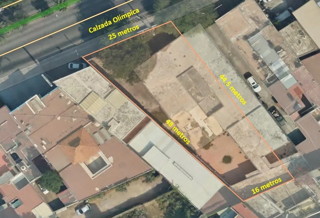 Terreno en venta en Guadalajara colonia Olímpica
