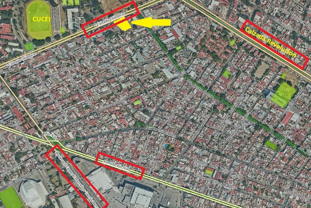 Foto 3 de Terreno en venta en Guadalajara colonia Olímpica