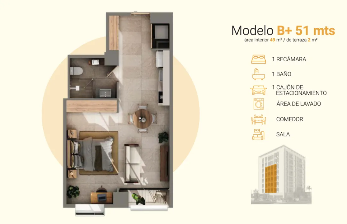 Foto 7 de Departamentos en Preventa en Chapalita Sur, Guadalajara, Jalisco