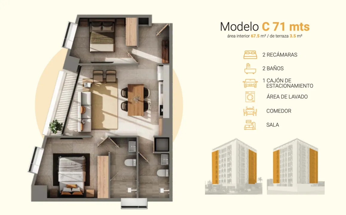 Foto 8 de Departamentos en Preventa en Chapalita Sur, Guadalajara, Jalisco
