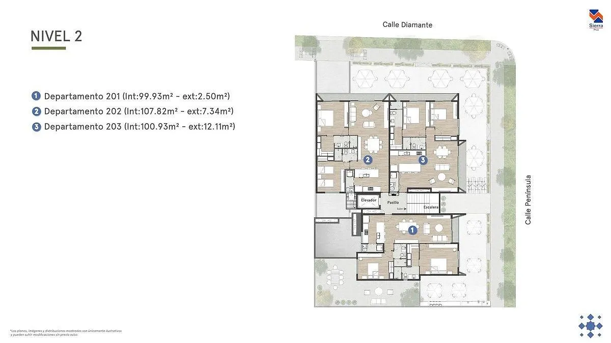 Foto 9 de Departamentos en Venta en Bosques de la Victoria, Torre Diamante, 102.31 m2