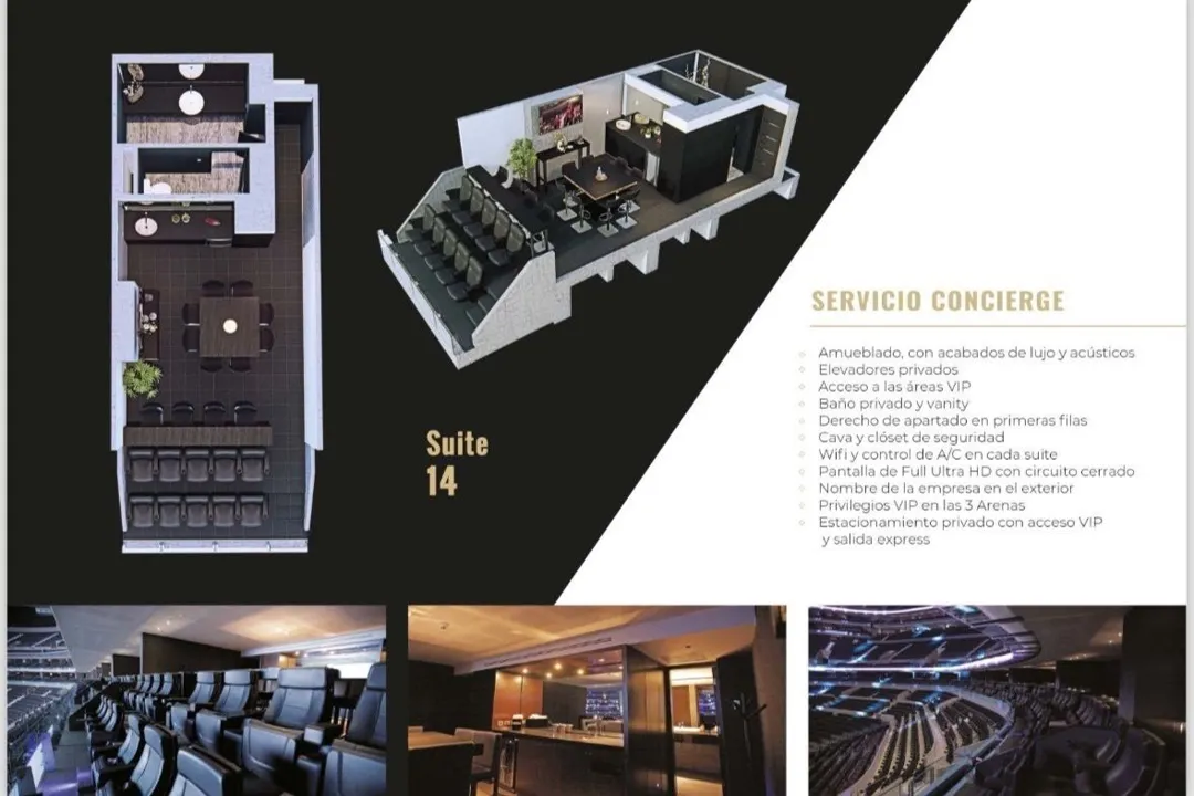 Foto 8 de SUITES (Palcos) en Venta en la ARENA GDL, En El Planetario, Jalisco