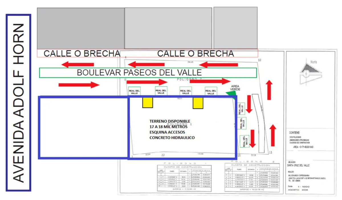 Foto 4 de Terreno en Venta en  Adolf Horn - Paseos del Valle