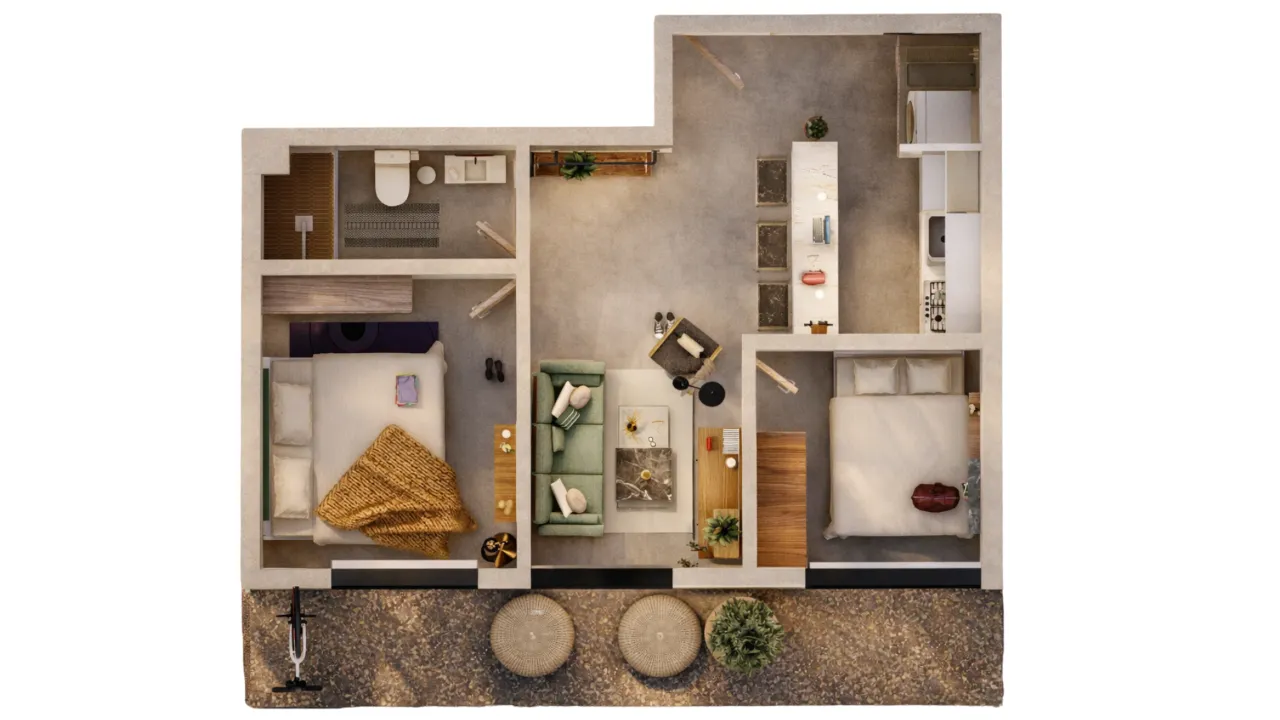 Foto 4 de Departamento en venta en Calle Juan De Dios Robledo, La Penal, Guadalajara