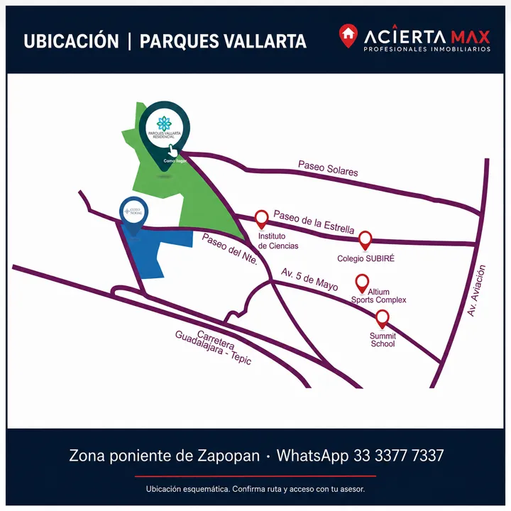 Foto 9 de Terreno residencial en venta en Parques Vallarta, Zapopan