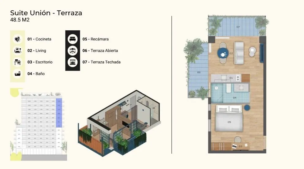 Foto 6 de DEPARTAMENTOS EN PREVENTA EN AV UNÓN, COL AMERICANA