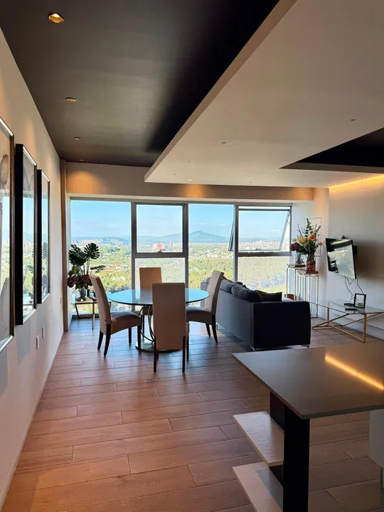 DEPARTAMENTO AMUEBLADO RENTA LOBBY 33 ANDARES PISO 17